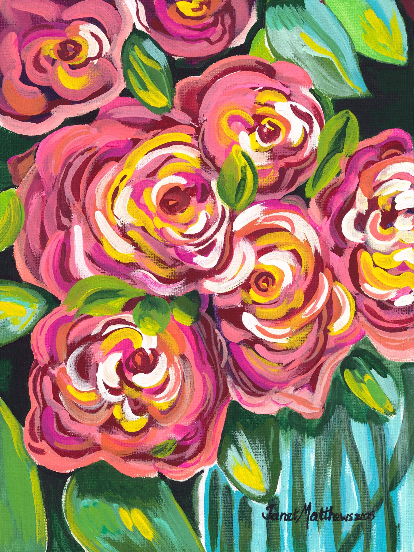 Funky roses